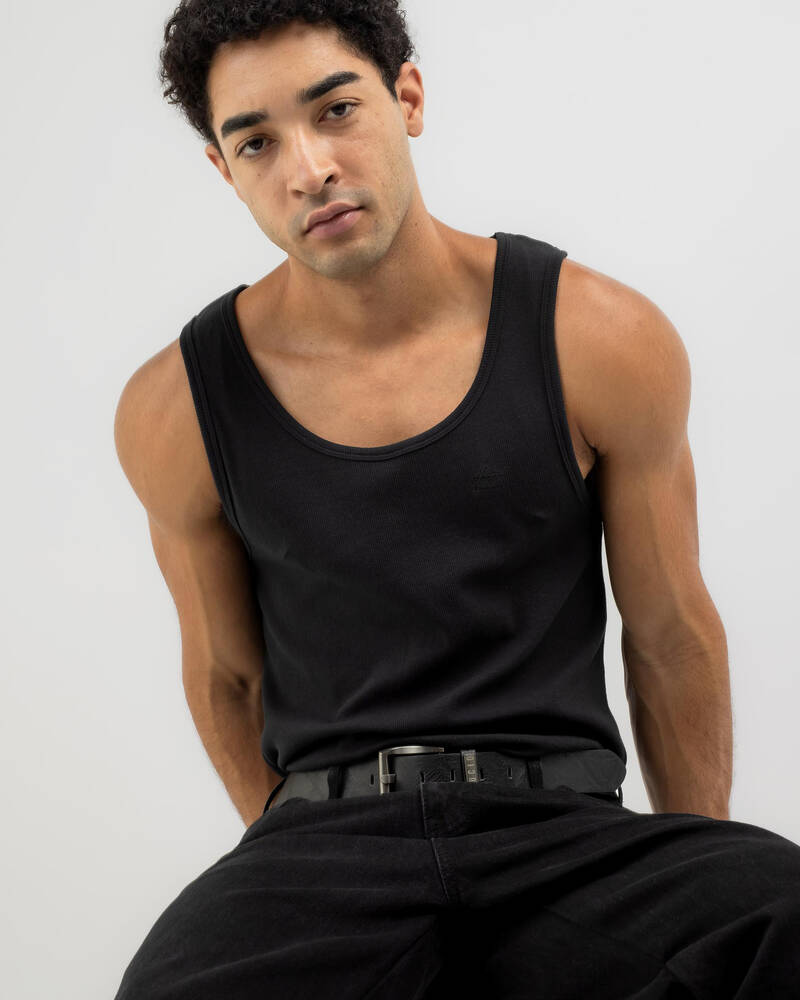 Lucid Crucial Ribbed Singlet for Mens