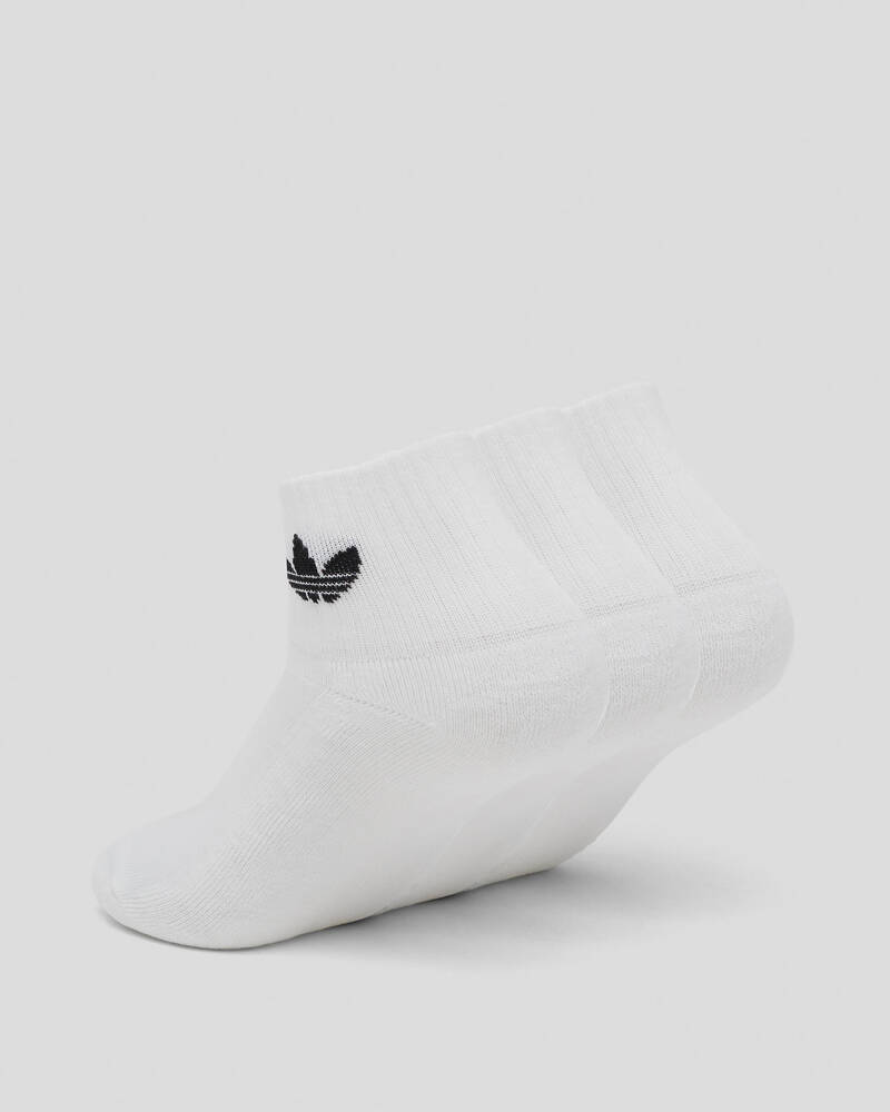 adidas Toddlers' Mid Ankle Socks 3 Pack for Mens