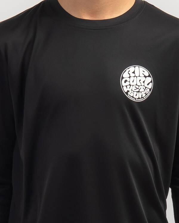 Rip Curl Boys' Icons Surflite Long Sleeve Rash Vest for Mens