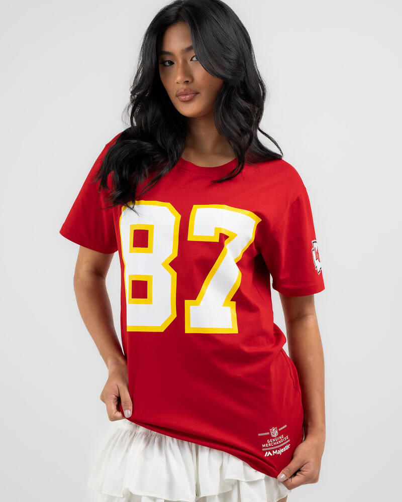 Majestic Kelce Player N&N Chiefs T-Shirt for Unisex