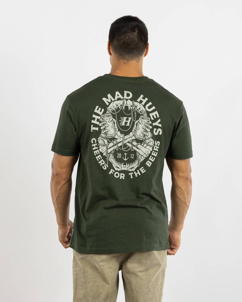 The Mad Hueys Cheers And Beers T-Shirt for Mens