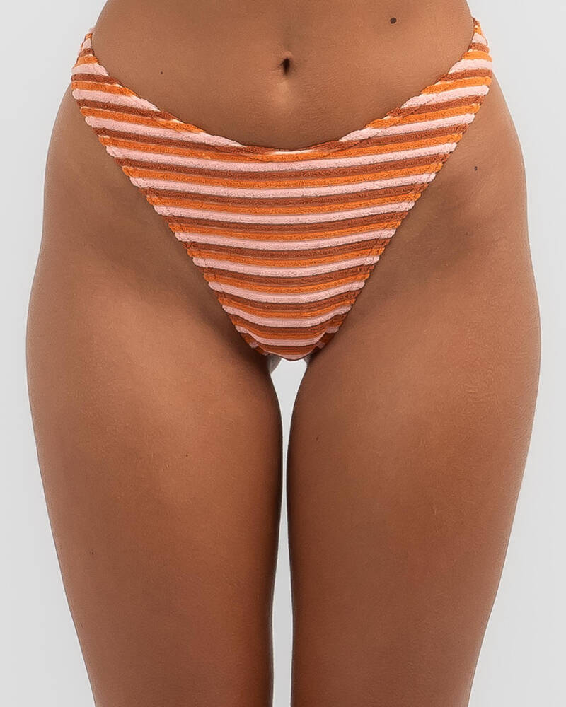 Billabong Tides Terry Hike Skimpy Bikini Bottom for Womens
