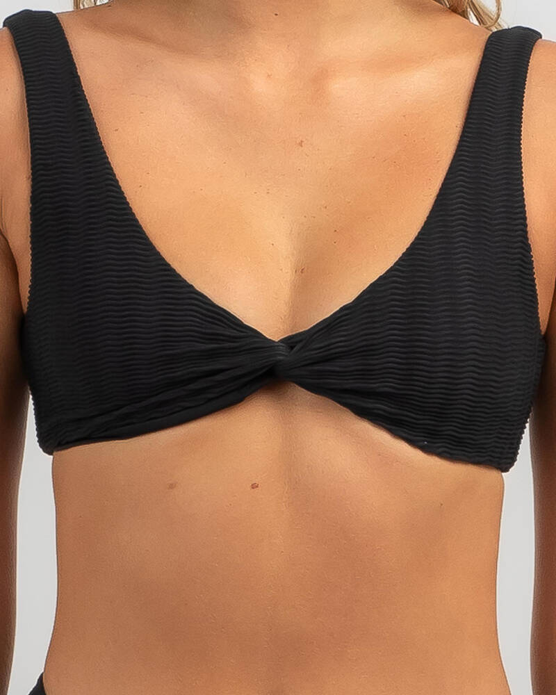 Billabong CG Wave Trip Twisted Crop Bikini Top for Womens