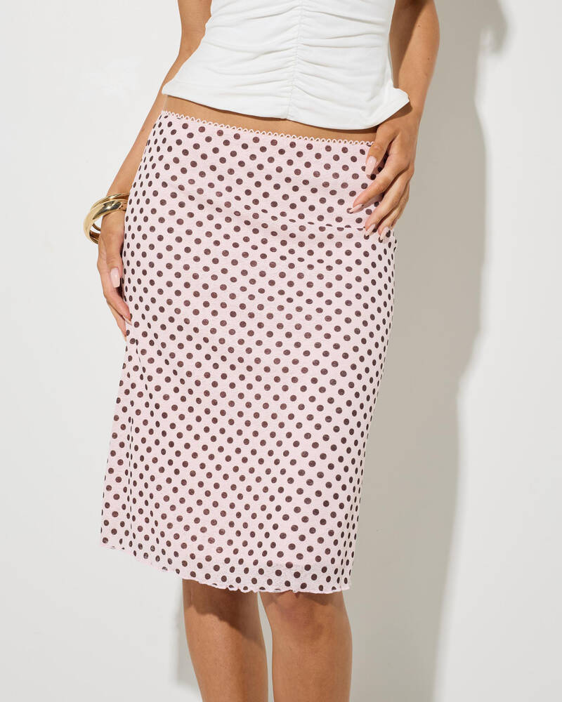 Ava And Ever Elina Midi Skirt for Womens