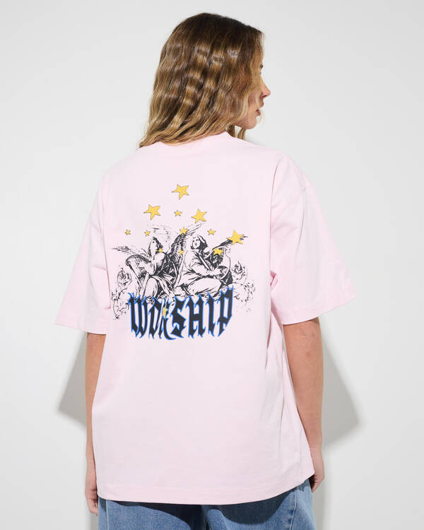 Worship Supplies Fascination Oversized Fit T-Shirt for Womens