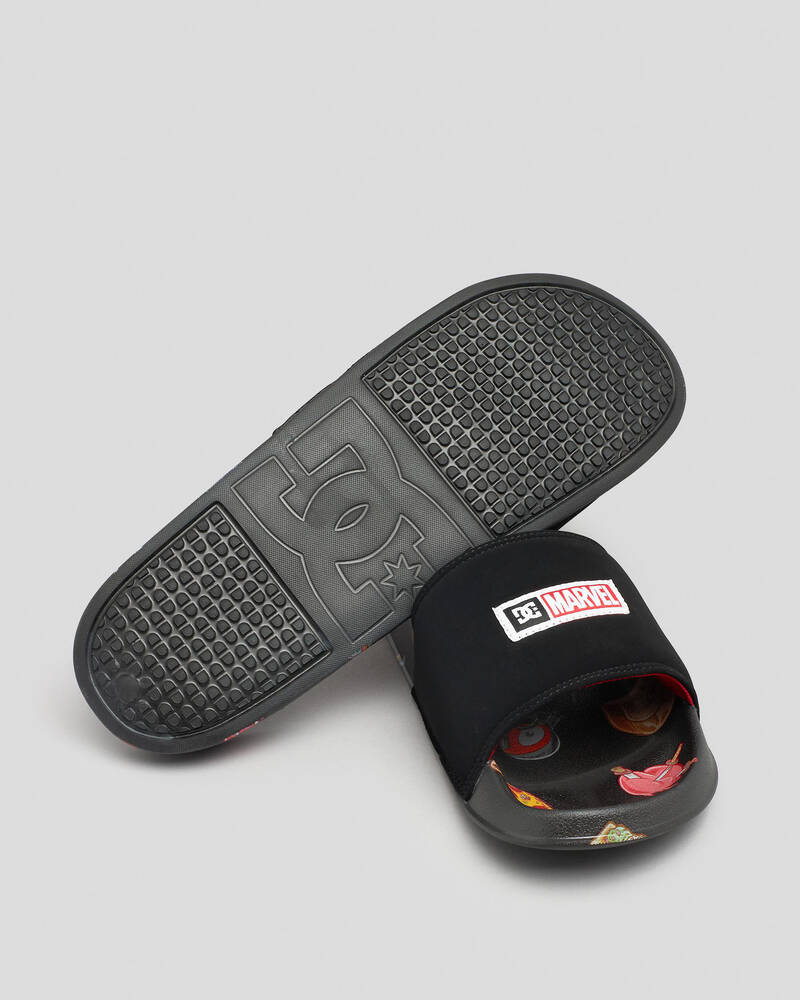 DC Shoes Deadpool DC Slides for Mens