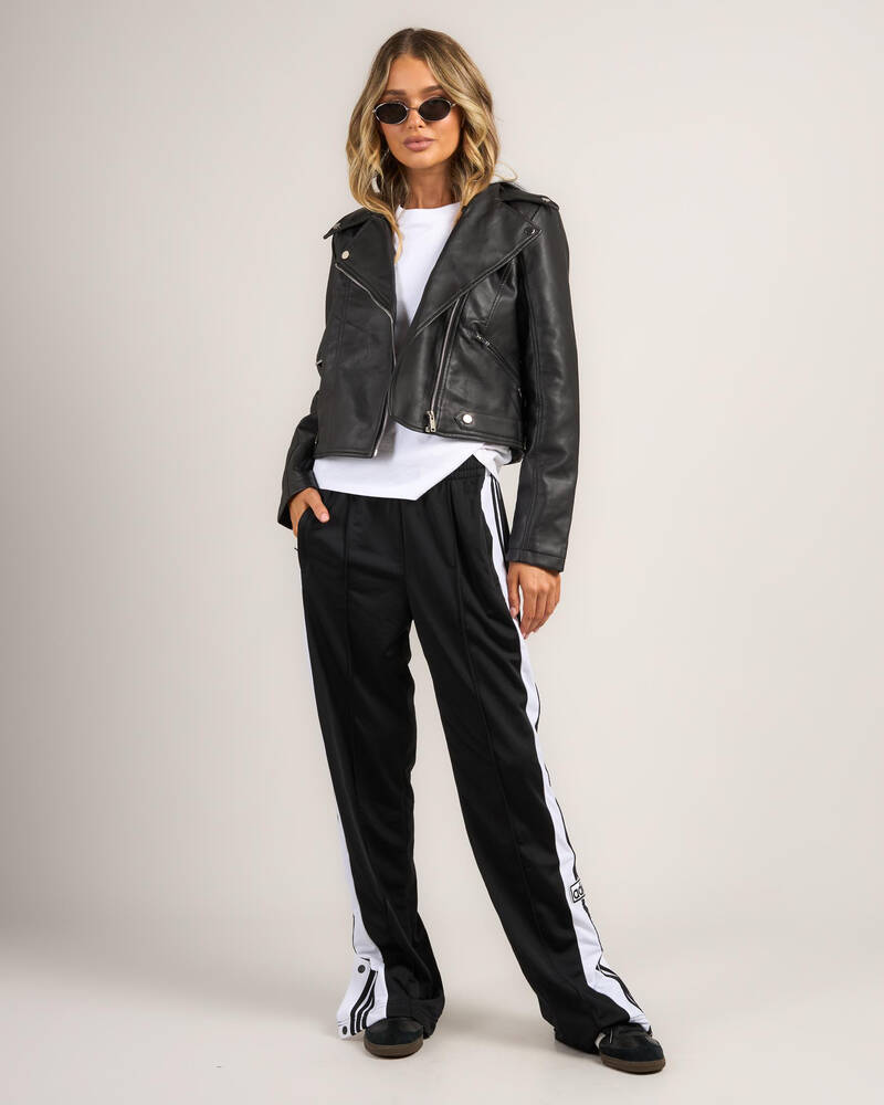 Ava And Ever Raven Faux Leather Jacket for Womens