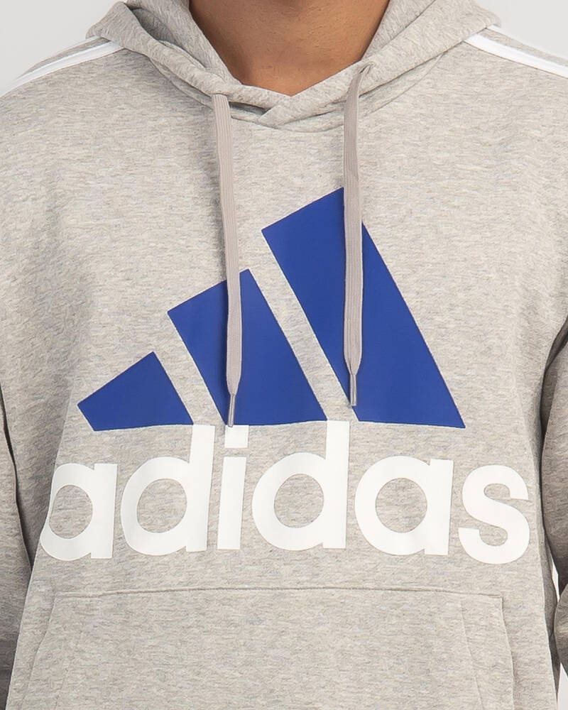 adidas Big Logo 3 Stripe Hoodie for Mens