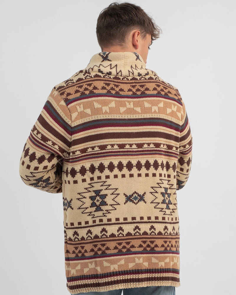 Lucid Sun Down Knit Cardigan for Mens