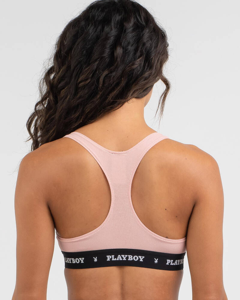 Playboy Heidi Logo Bralette for Womens