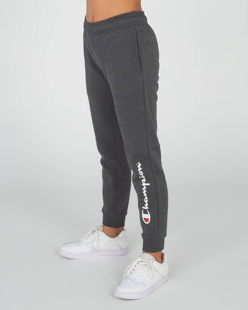 Champion Girls' Logo Track Pants for Womens
