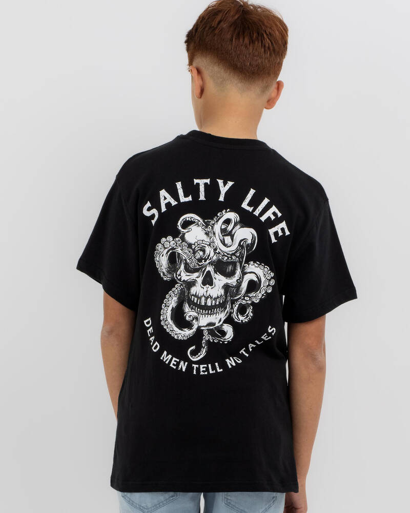Salty Life Boys' Seafarer T-Shirt for Mens