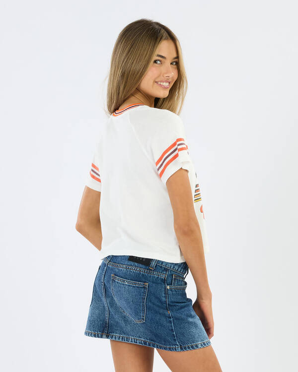 Rip Curl Girls' Surf Culture Crop T-Shirt for Womens