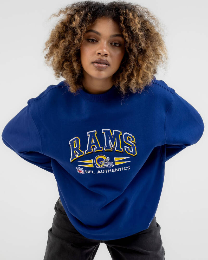 Mitchell & Ness Los Angeles Rams NFL Authentics Sweatshirt for Womens