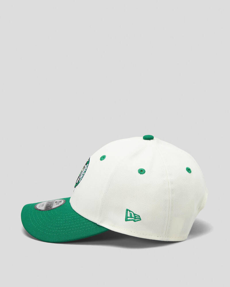 New Era Boys' Boston Celtics 9Forty Chrome Cap for Mens