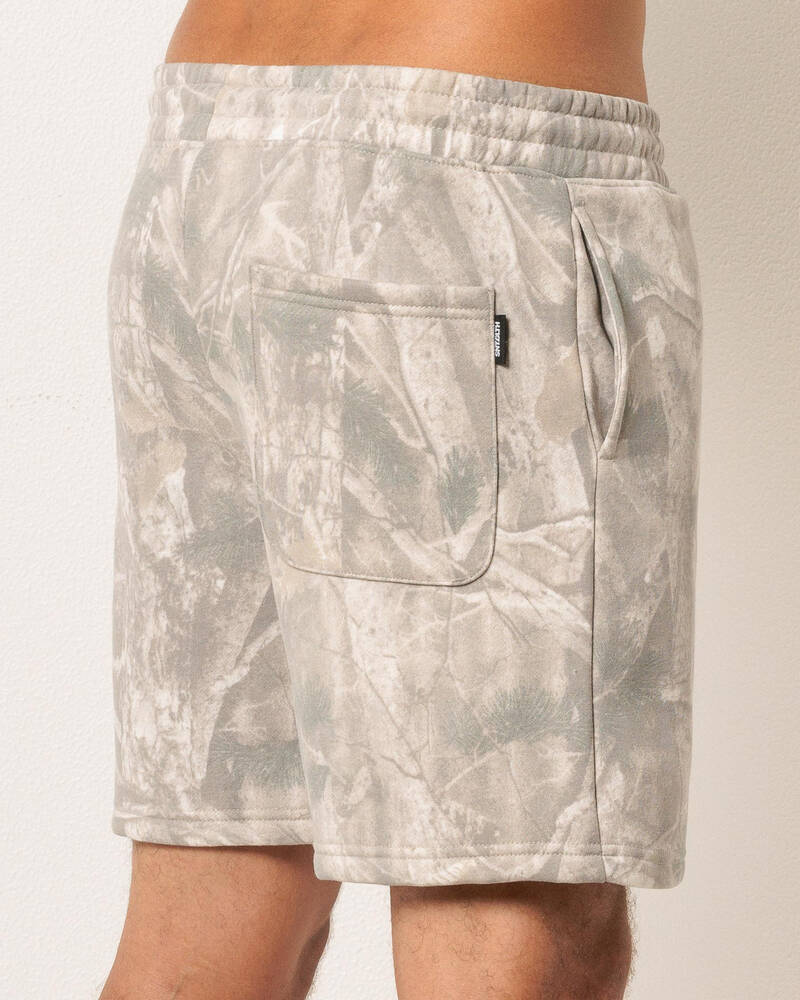 St. Goliath Tree Camo Fleece Shorts for Mens