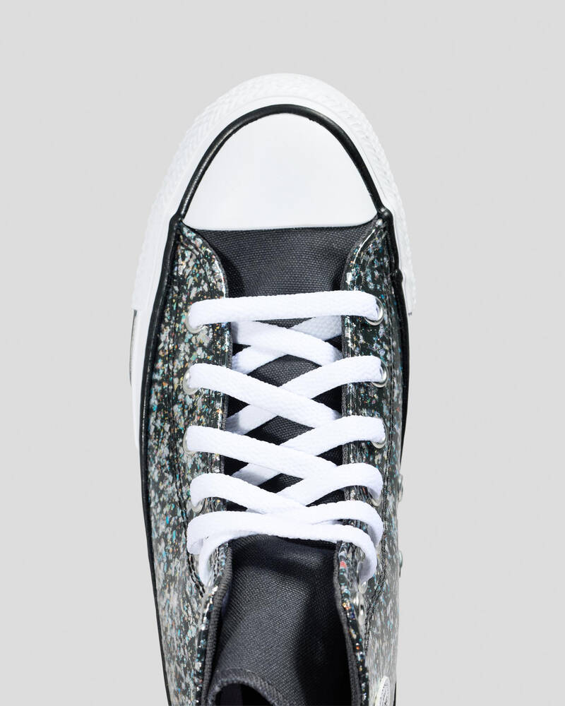 Converse Teen Girls' Chuck Taylor All Star Glitter Shoes for Womens