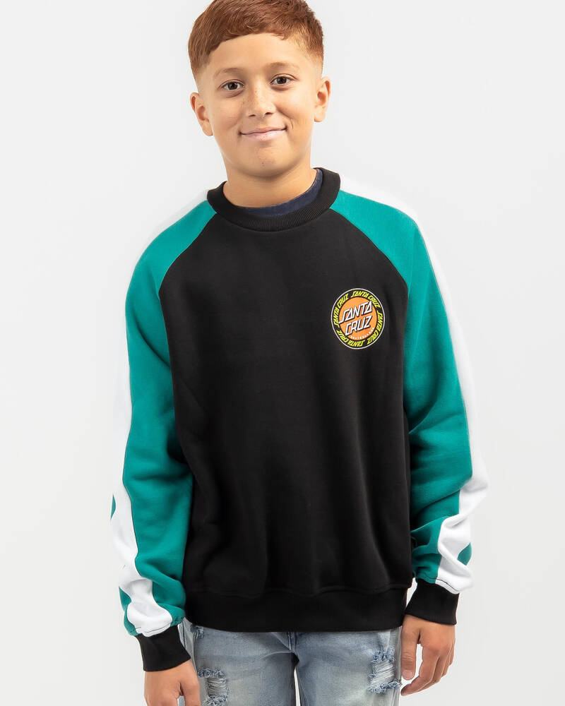 Santa Cruz Boys' Ringed Dot Sweatshirt for Mens