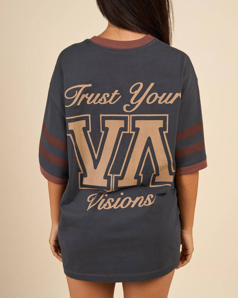 RVCA Toni Ringer T-Shirt for Womens