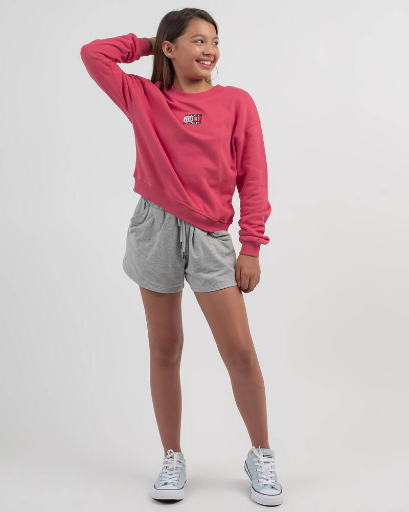 Tommy Hilfiger Girls' Timeless Tommy Sweatshirt for Womens