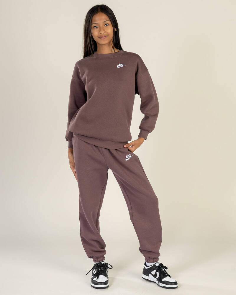 Nike Girls' Oversized Crew Sweater for Womens