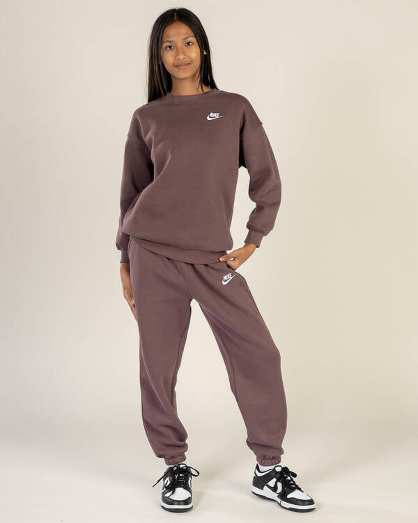Nike Girls' Oversized Crew Sweater for Womens