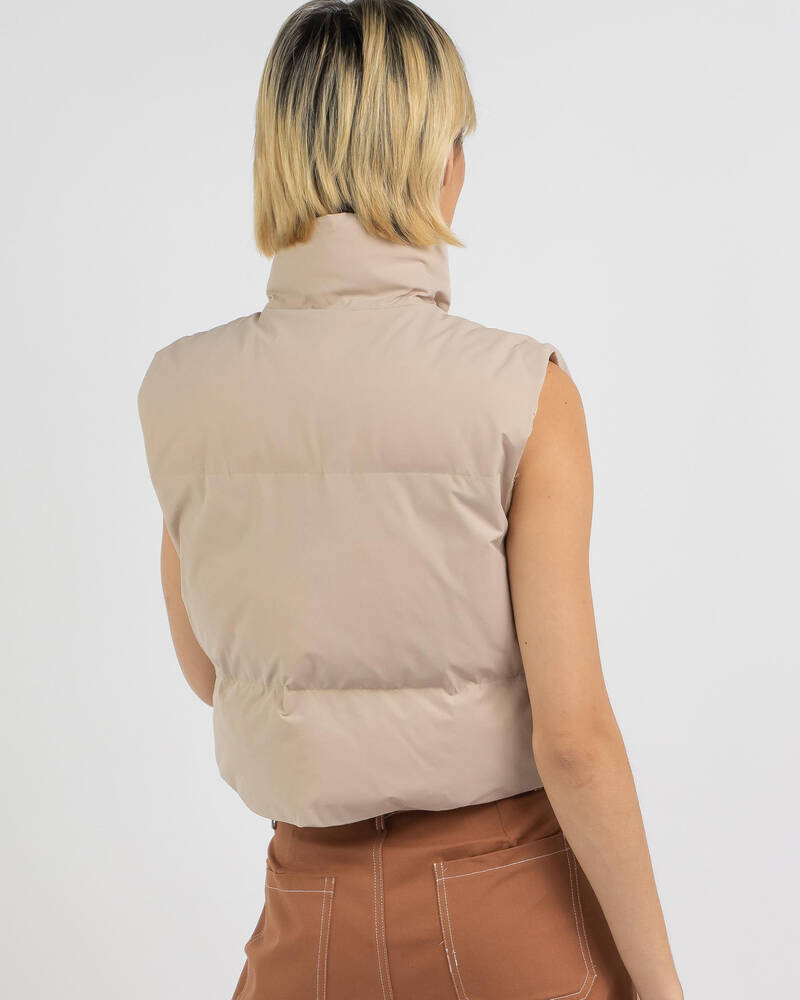 Luvalot Winter Lodge Puffer Vest for Womens