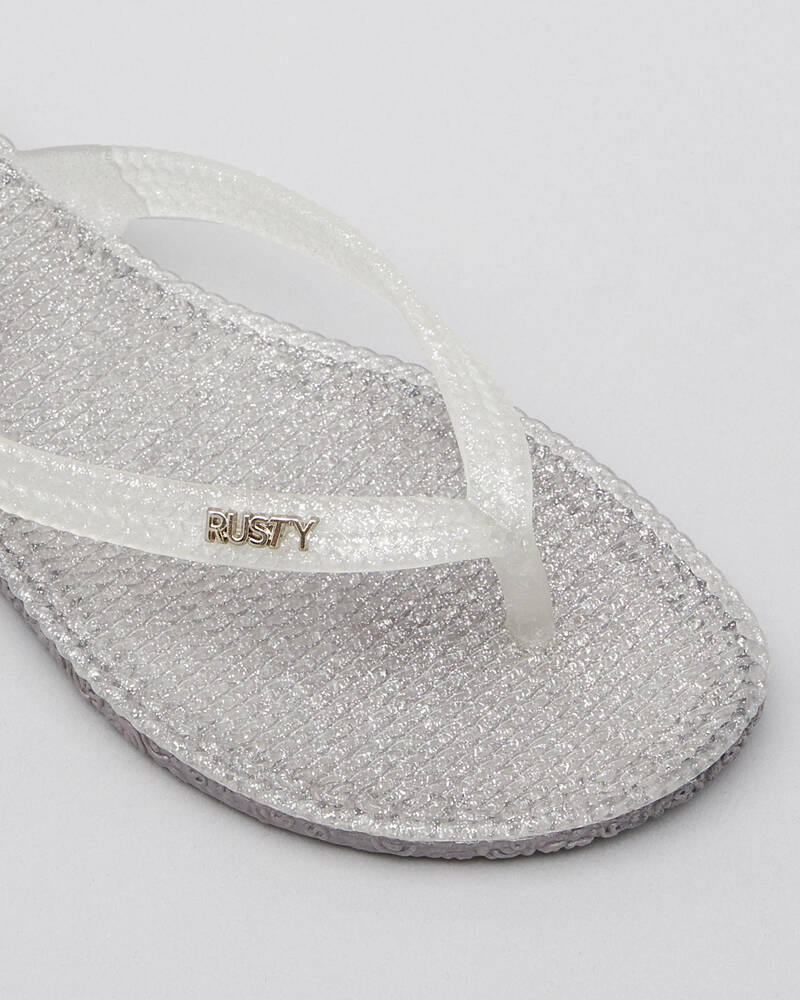 Rusty Blingin' Glitter Thongs for Womens