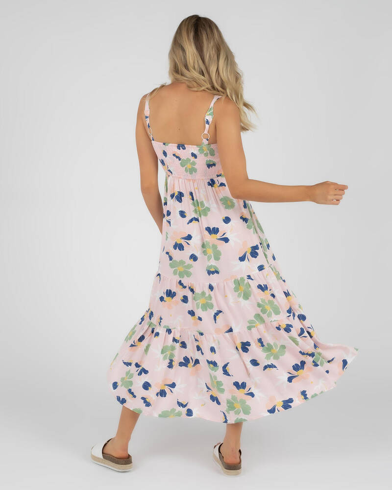 Pink Diamond Day To Day Midi Dress for Womens