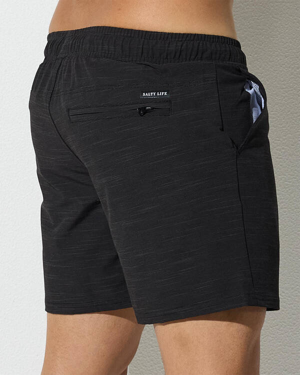Salty Life Fairlead Elastic Waist Shorts for Mens