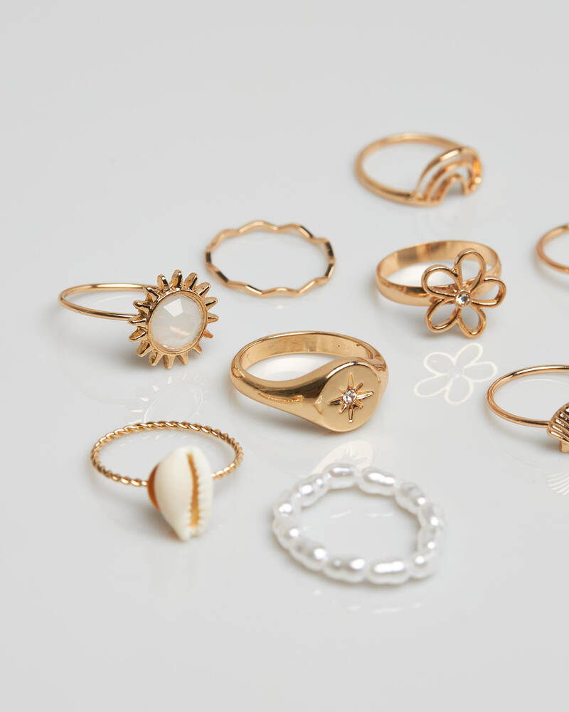 Karyn In LA Tia Ring Pack for Womens