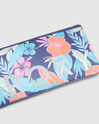 Roxy Happy Wednesday Long Pencil Case for Womens image number null
