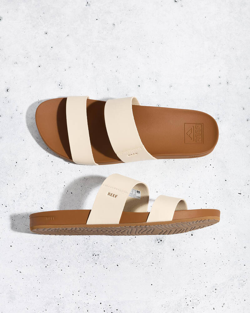 Reef Cushion Vista Slide Sandals for Womens
