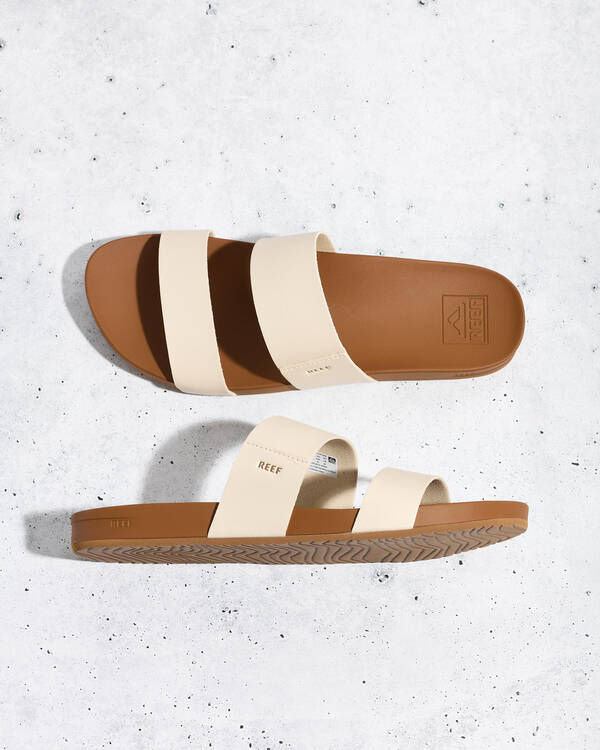 Reef Cushion Vista Slide Sandals for Womens