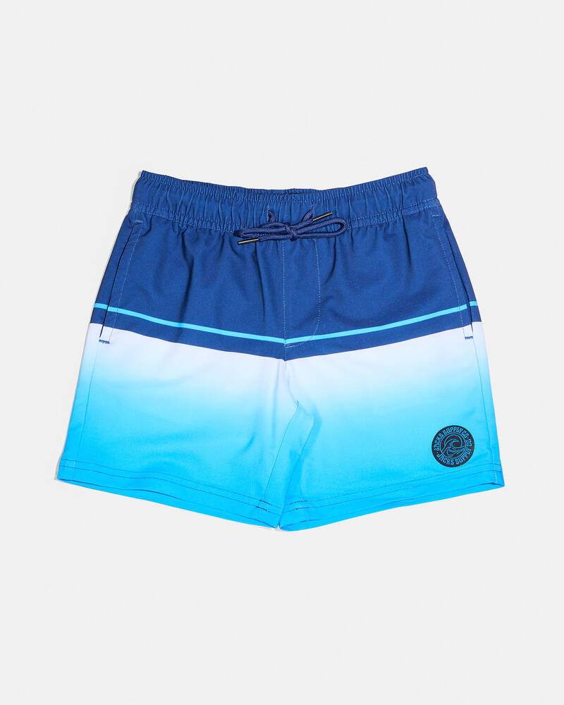 Jacks Toddlers' Blue Drift Elastic Waist Shorts for Mens