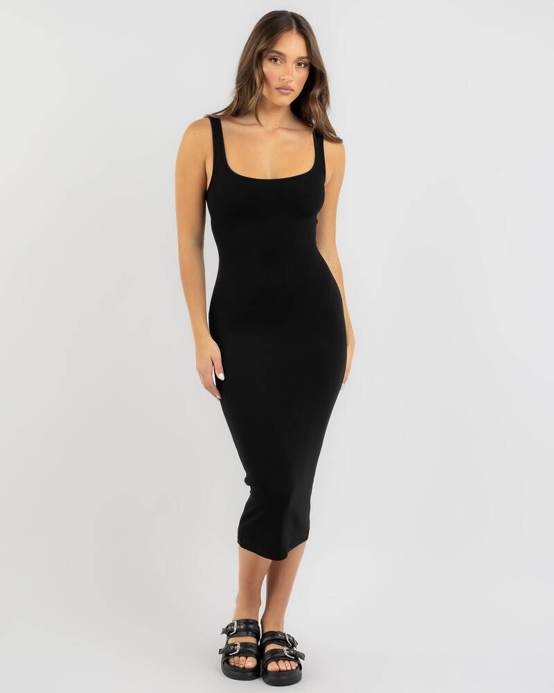 Ava And Ever Bambi Midi Dress In Black - Fast Shipping & Easy Returns ...