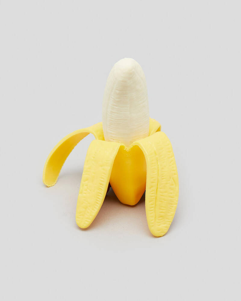 Get It Now Stretchy Banana Squishy Fidget Toy for Unisex