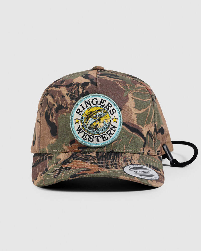 Ringers Western Fishing Tech Baseball Cap for Mens