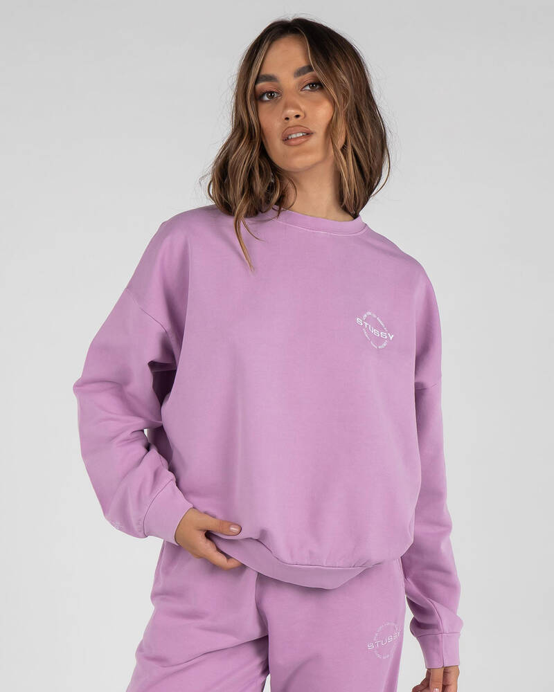 Stussy City Circle Sweatshirt for Womens