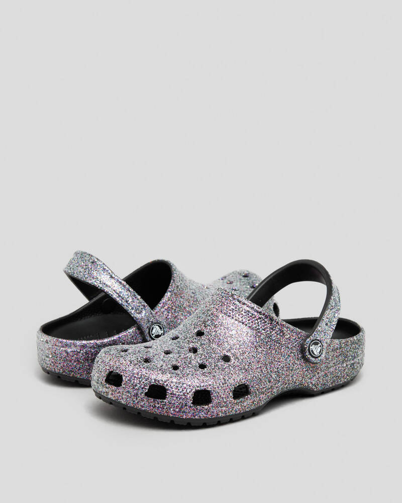 Crocs Classic Glitter Clogs for Unisex
