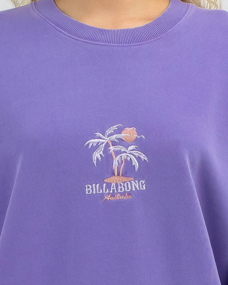 Billabong Palmy Brooklyn Sweatshirt for Womens