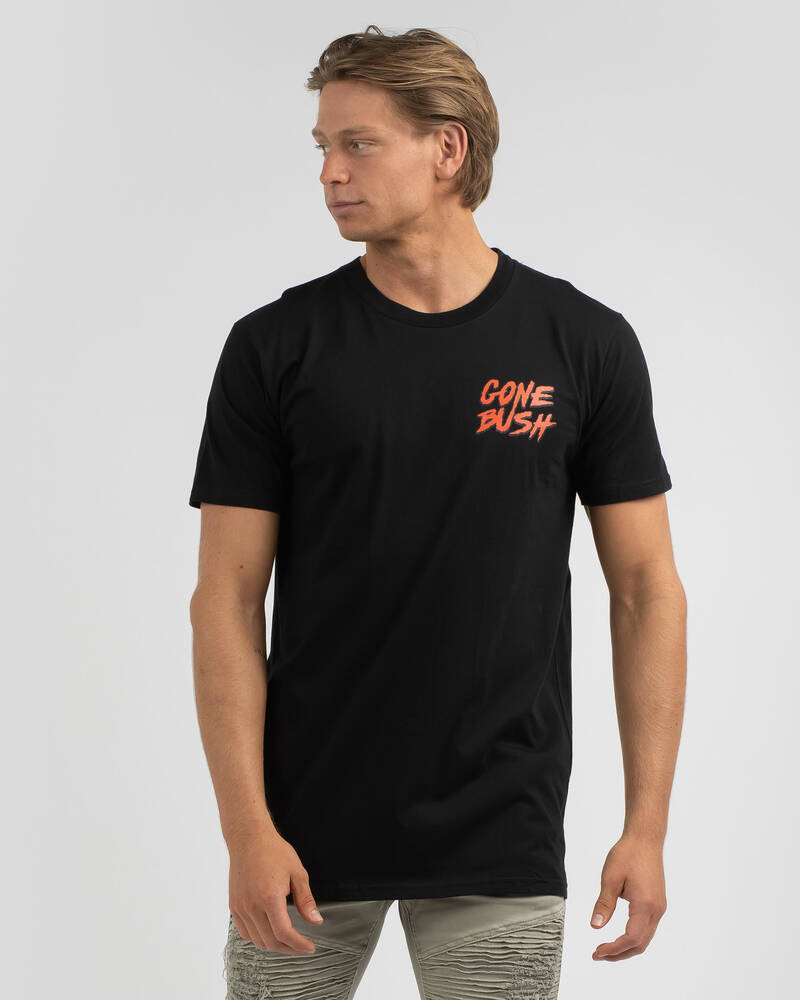 Bush Chook Gone Bush T-Shirt for Mens