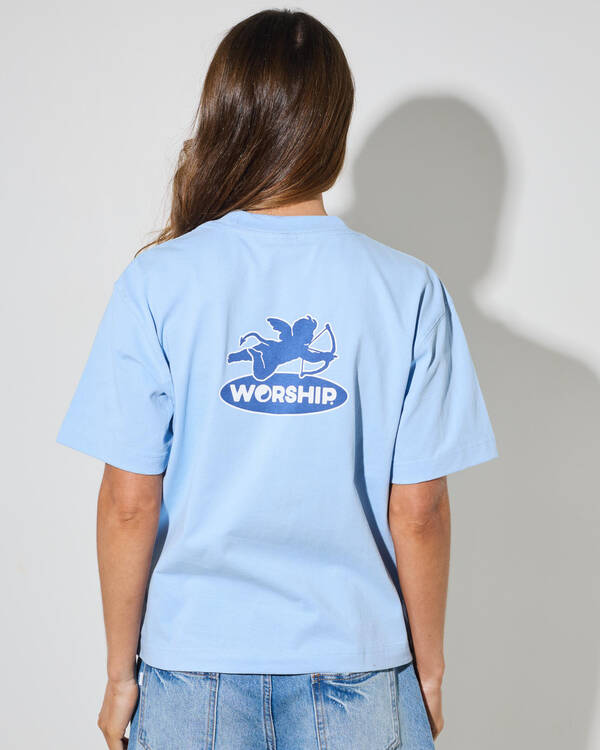 Worship Supplies Shadow Cherub Regular T-Shirt for Womens
