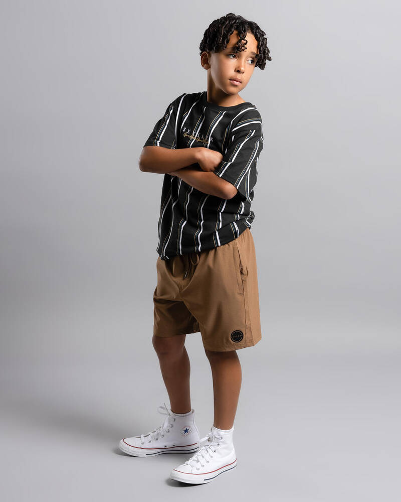 Skylark Boys' Freedom Elastic Waist Shorts for Mens