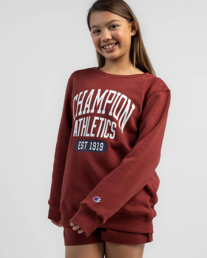 Champion Girls' Sporty Sweatshirt for Womens