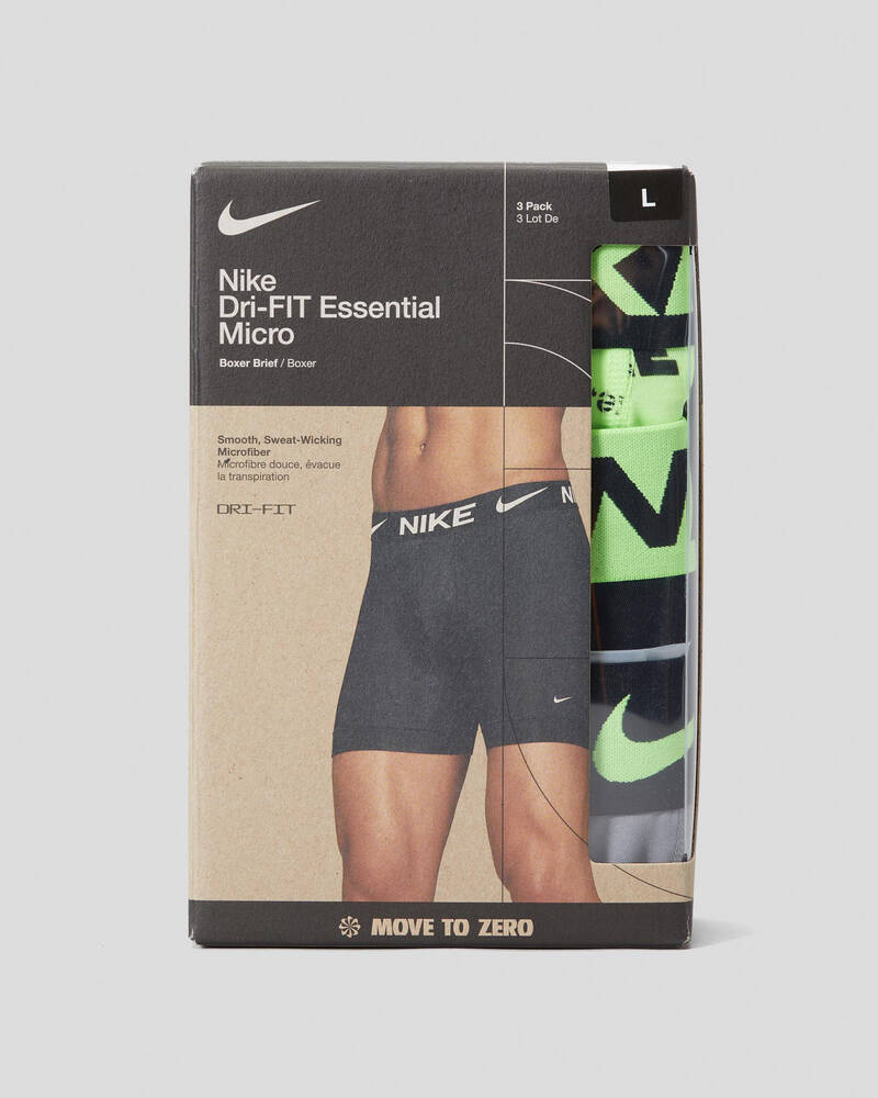 Nike Kids Dri-FIT Essential Micro Cloud 2-Pack Boxer Briefs
