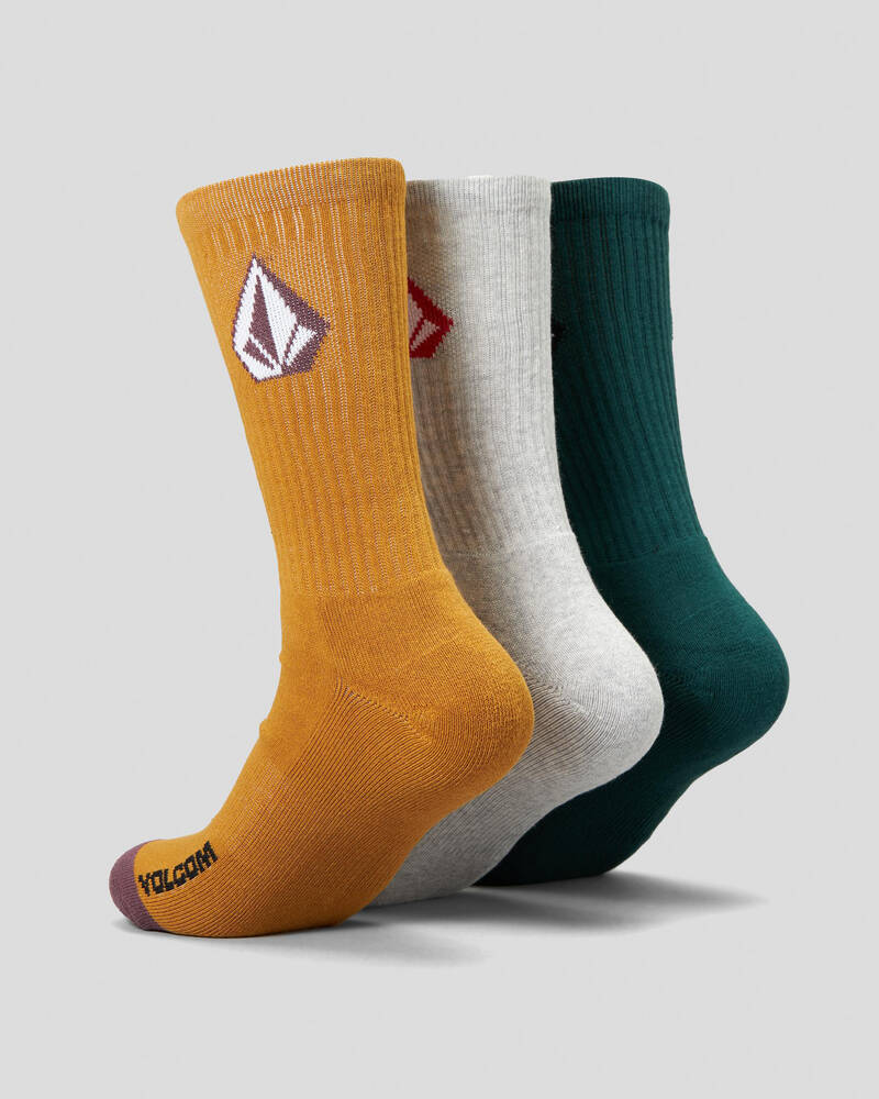 Volcom Full Stone Socks 3 Pack for Mens