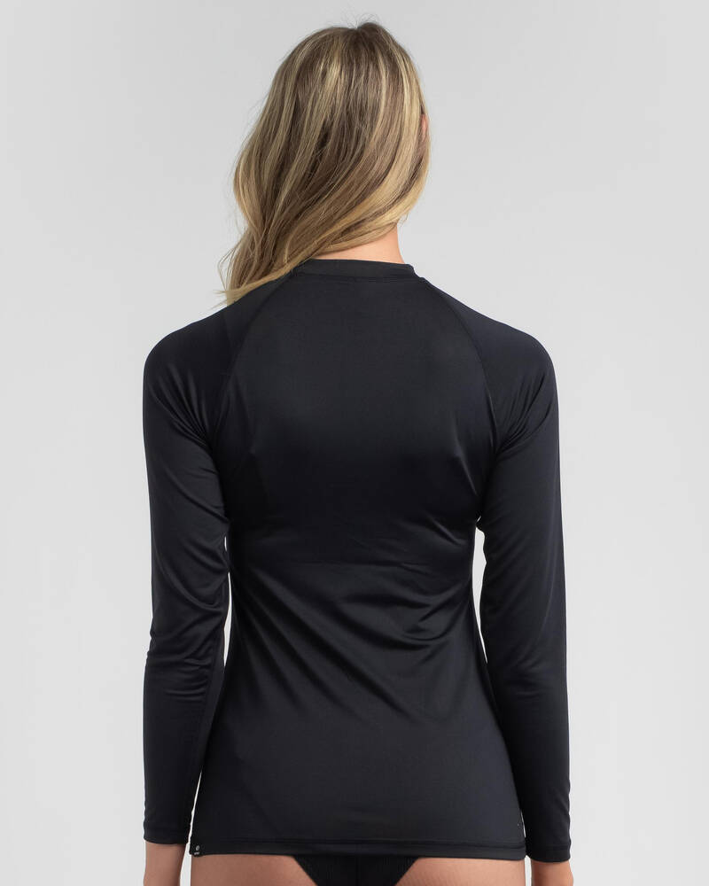 Rip Curl Golden Rays Long Sleeve Rash Vest for Womens