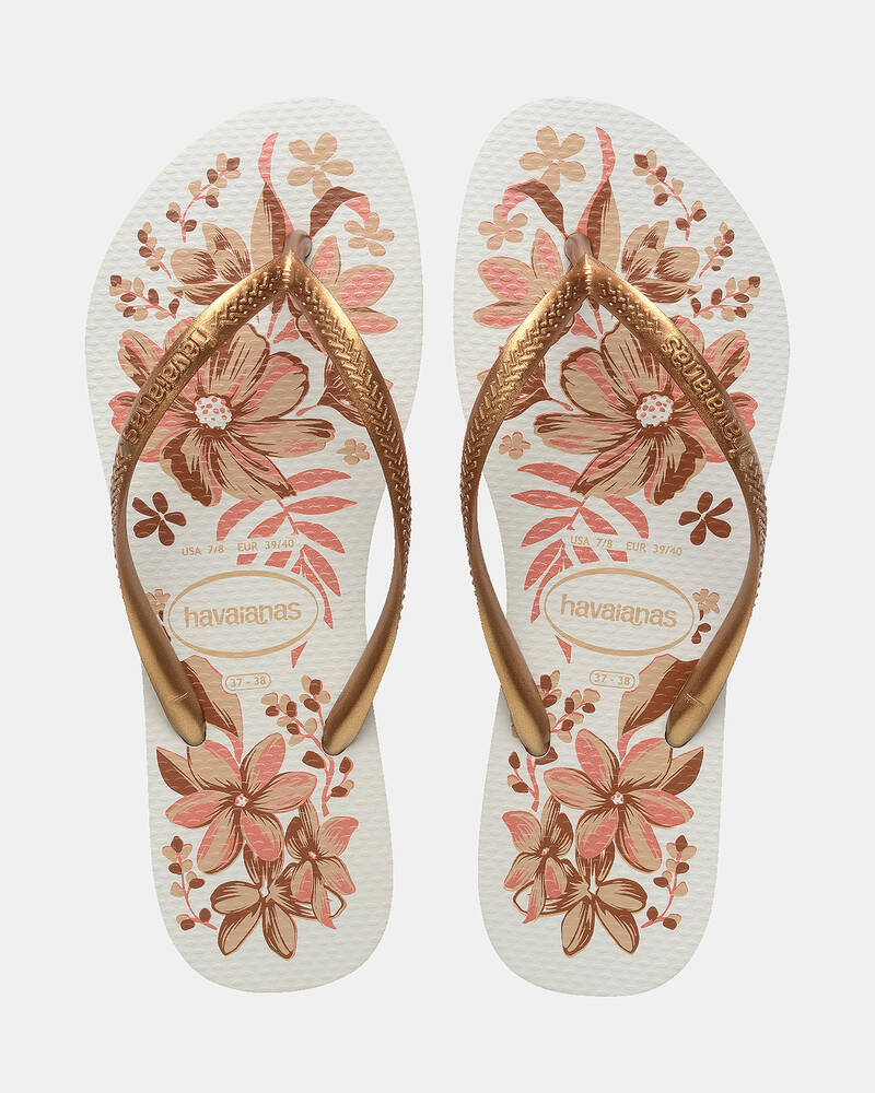Havaianas Slim Organic Thongs for Womens
