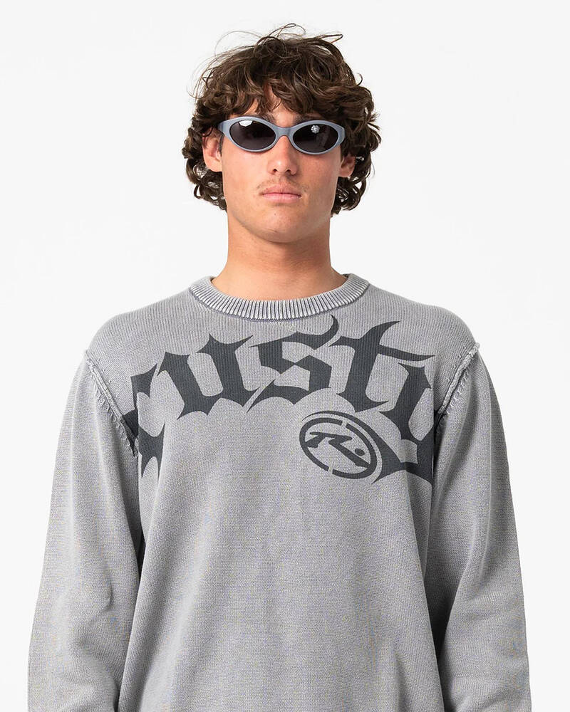 Rusty Saxon Printed Sweater for Mens